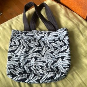Reversible cotton small tote